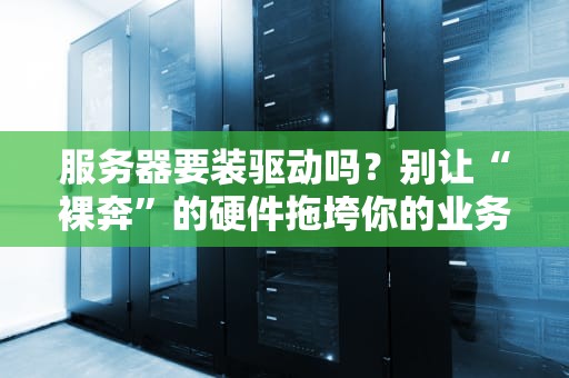 服务器要装驱动吗？别让“裸奔”的硬件拖垮你的业务！