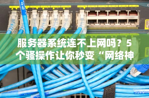 服务器系统连不上网吗？5个骚操作让你秒变“网络神医”