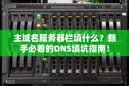 主域名服务器栏填什么？新手必看的DNS填坑指南！