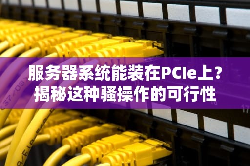 服务器系统能装在PCIe上？揭秘这种骚操作的可行性
