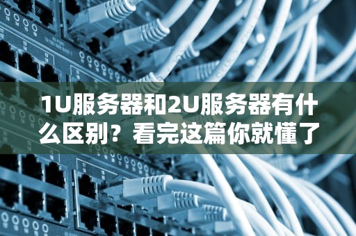 1U服务器和2U服务器有什么区别？看完这篇你就懂了！