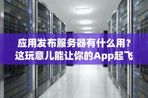 应用发布服务器有什么用？这玩意儿能让你的App起飞还是坠机？
