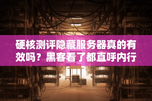 硬核测评隐藏服务器真的有效吗？黑客看了都直呼内行！