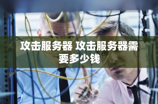 攻击服务器 攻击服务器需要多少钱