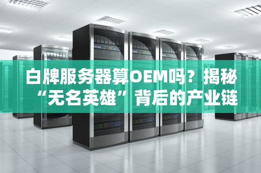 白牌服务器算OEM吗？揭秘“无名英雄”背后的产业链（附选购避坑指南）