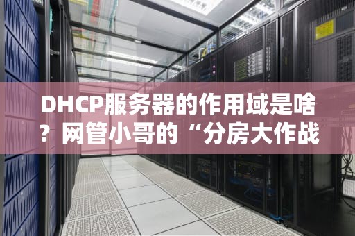 DHCP服务器的作用域是啥？网管小哥的“分房大作战”现场实录！