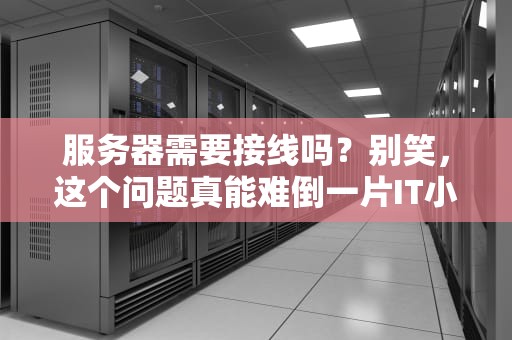 服务器需要接线吗？别笑，这个问题真能难倒一片IT小白！