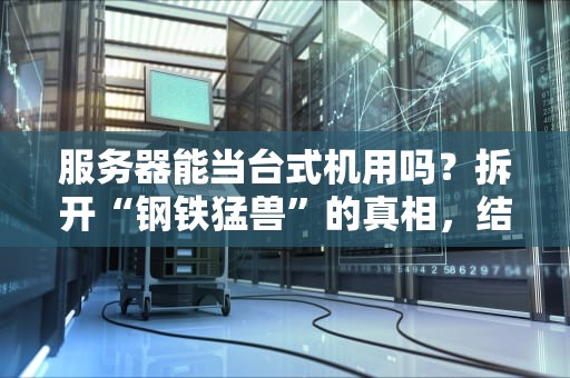 服务器能当台式机用吗？拆开“钢铁猛兽”的真相，结果让人哭笑不得！