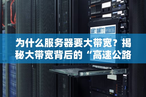 为什么服务器要大带宽？揭秘大带宽背后的“高速公路”原理！