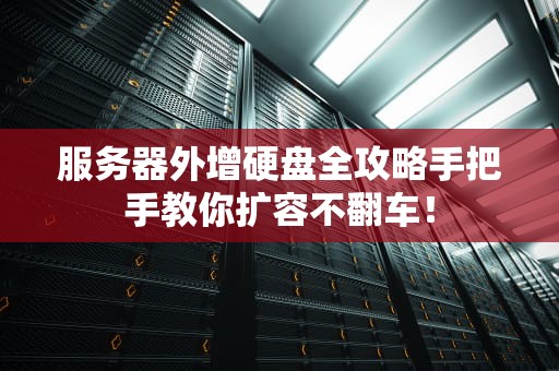 服务器外增硬盘全攻略手把手教你扩容不翻车！