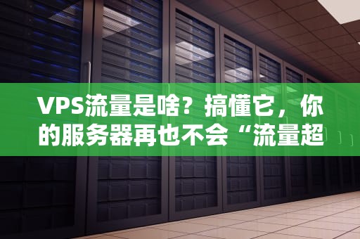 VPS流量是啥？搞懂它，你的服务器再也不会“流量超标”哭唧唧！