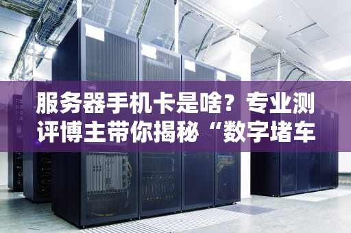 服务器手机卡是啥？专业测评博主带你揭秘“数字堵车”的真相！