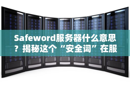 Safeword服务器什么意思？揭秘这个“安全词”在服务器圈的妙用！