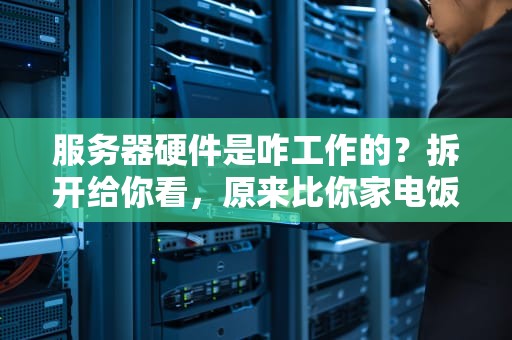 服务器硬件是咋工作的？拆开给你看，原来比你家电饭煲还简单！