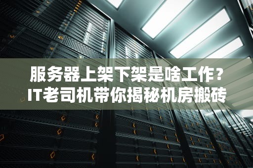 服务器上架下架是啥工作？IT老司机带你揭秘机房搬砖日常！