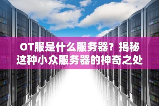 OT服是什么服务器？揭秘这种小众服务器的神奇之处！