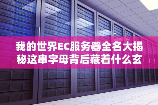 我的世界EC服务器全名大揭秘这串字母背后藏着什么玄机？