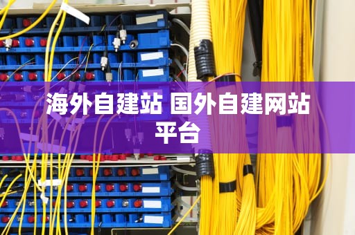海外自建站 国外自建网站平台