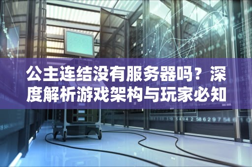 公主连结没有服务器吗？深度解析游戏架构与玩家必知的那些事儿