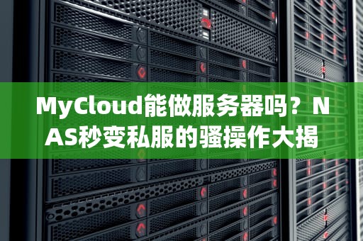 MyCloud能做服务器吗？NAS秒变私服的骚操作大揭秘！