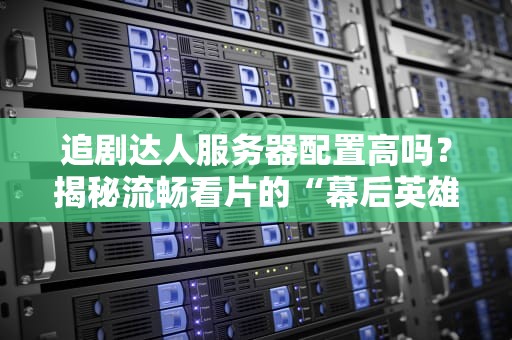 追剧达人服务器配置高吗？揭秘流畅看片的“幕后英雄”！