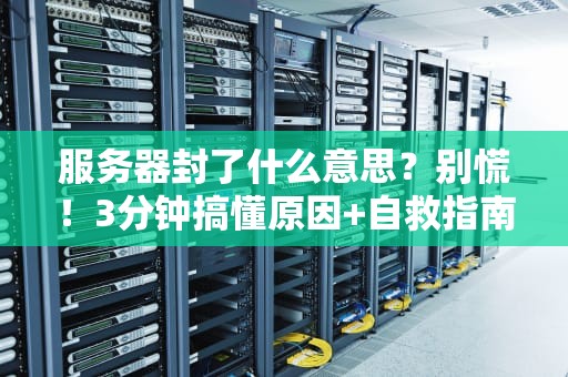 服务器封了什么意思？别慌！3分钟搞懂原因+自救指南