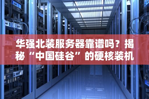 华强北装服务器靠谱吗？揭秘“中国硅谷”的硬核装机指南！