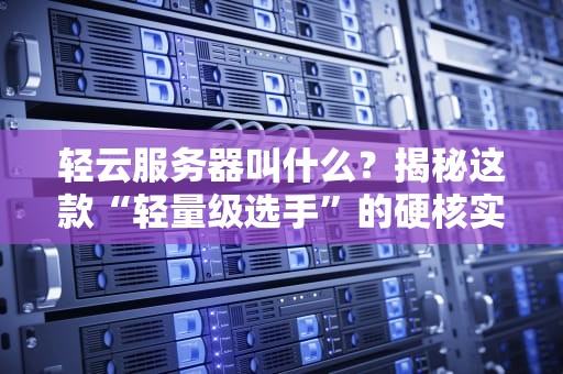 轻云服务器叫什么？揭秘这款“轻量级选手”的硬核实力！