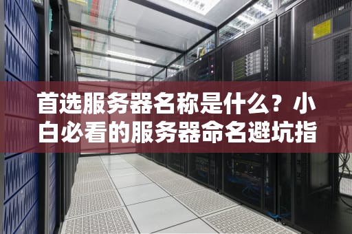 首选服务器名称是什么？小白必看的服务器命名避坑指南！
