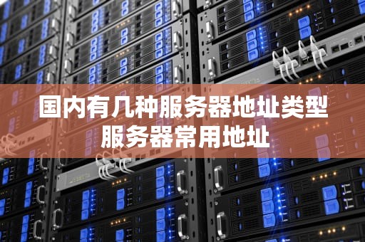 国内有几种服务器地址类型 服务器常用地址