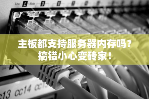 主板都支持服务器内存吗？搞错小心变砖家！