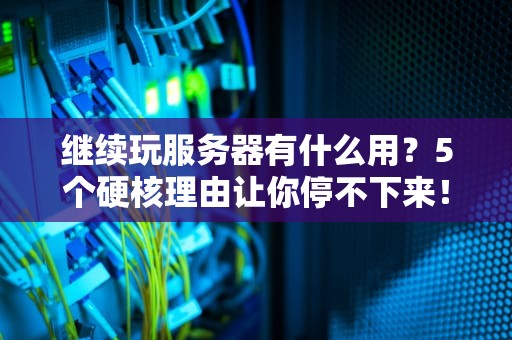 继续玩服务器有什么用？5个硬核理由让你停不下来！