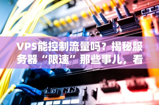 VPS能控制流量吗？揭秘服务器“限速”那些事儿，看完秒懂！