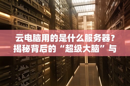 云电脑用的是什么服务器？揭秘背后的“超级大脑”与选购避坑指南