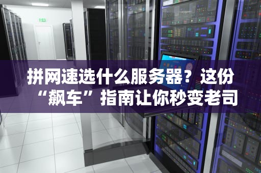 拼网速选什么服务器？这份“飙车”指南让你秒变老司机！