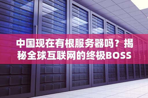 中国现在有根服务器吗？揭秘全球互联网的终极BOSS和中国的秘密武器！