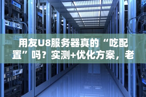 用友U8服务器真的“吃配置”吗？实测+优化方案，老板再也不用担心卡成PPT！