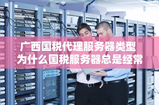 广西国税代理服务器类型 为什么国税服务器总是经常连不上
