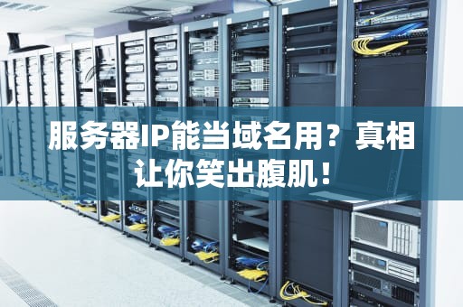 服务器IP能当域名用？真相让你笑出腹肌！
