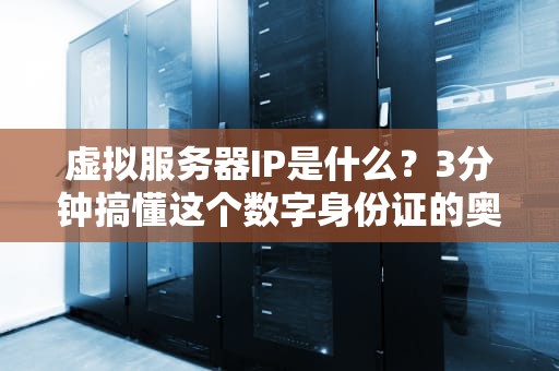 虚拟服务器IP是什么？3分钟搞懂这个数字身份证的奥秘