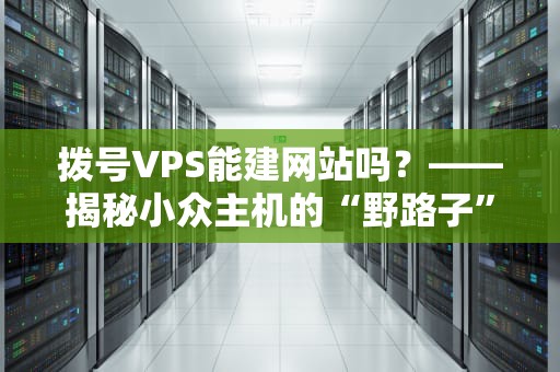 拨号VPS能建网站吗？——揭秘小众主机的“野路子”生存法则