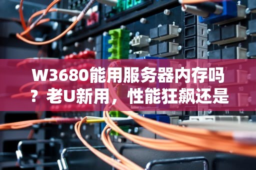 W3680能用服务器内存吗？老U新用，性能狂飙还是翻车现场？