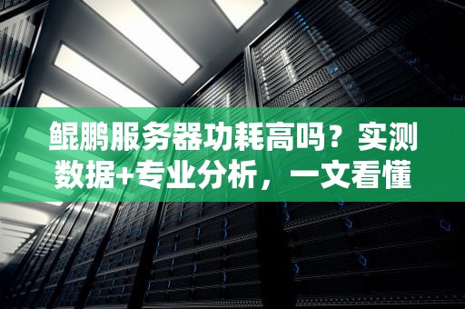 鲲鹏服务器功耗高吗？实测数据+专业分析，一文看懂真相！
