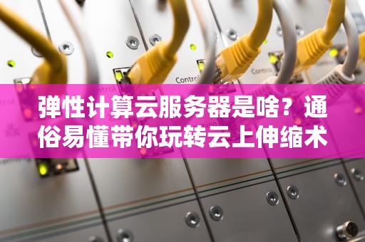 弹性计算云服务器是啥？通俗易懂带你玩转云上伸缩术！