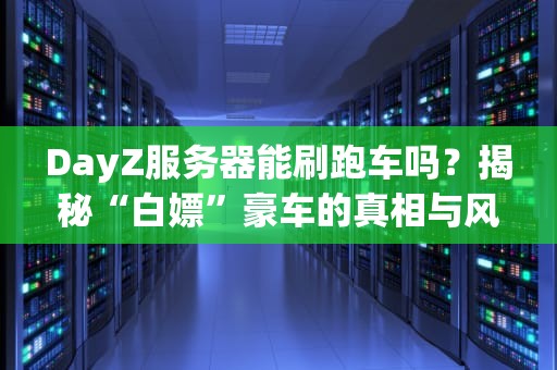 DayZ服务器能刷跑车吗？揭秘“白嫖”豪车的真相与风险！