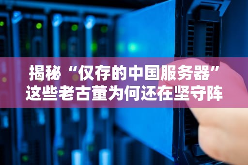 揭秘“仅存的中国服务器”这些老古董为何还在坚守阵地？