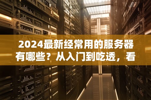 2024最新经常用的服务器有哪些？从入门到吃透，看完这篇就够了！
