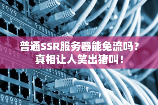普通SSR服务器能免流吗？真相让人笑出猪叫！