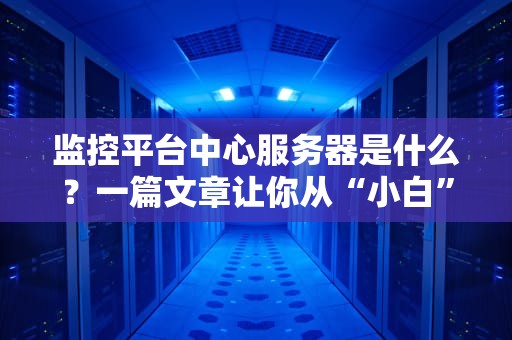 监控平台中心服务器是什么？一篇文章让你从“小白”变“大神”！
