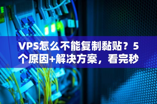 VPS怎么不能复制黏贴？5个原因+解决方案，看完秒变老司机！